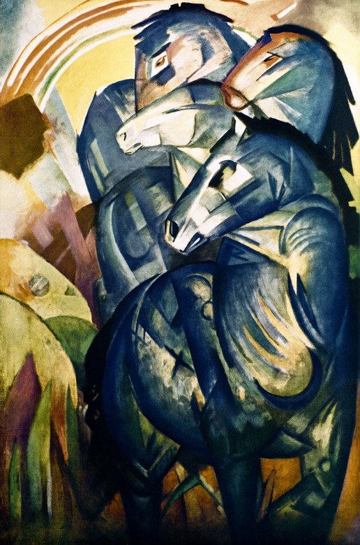 Franz Marc Turm der blauen Pferde